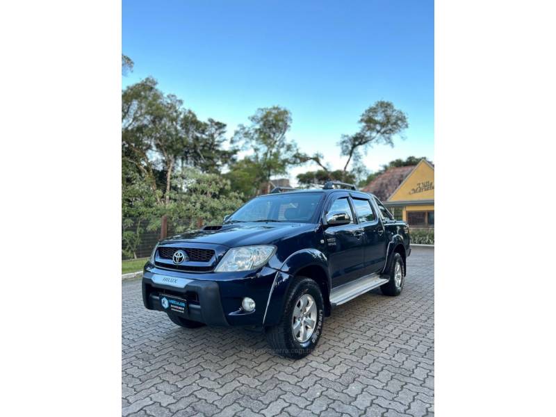 TOYOTA - HILUX - 2009/2009 - Preta - Sob Consulta