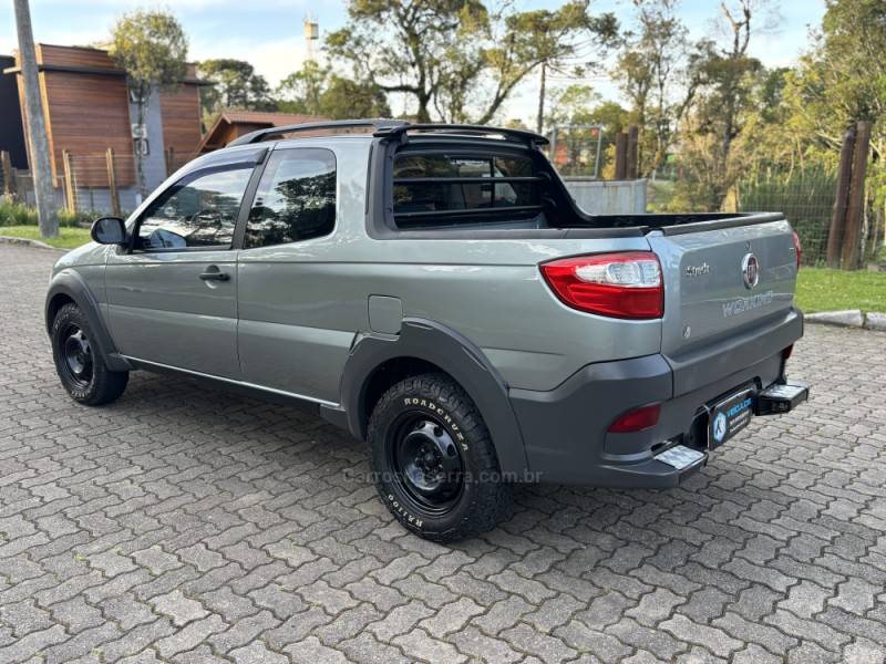 FIAT - STRADA - 2014/2015 - Cinza - Sob Consulta